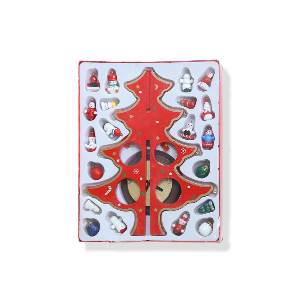 giftopiia-christmass tree with a Set (Red)
