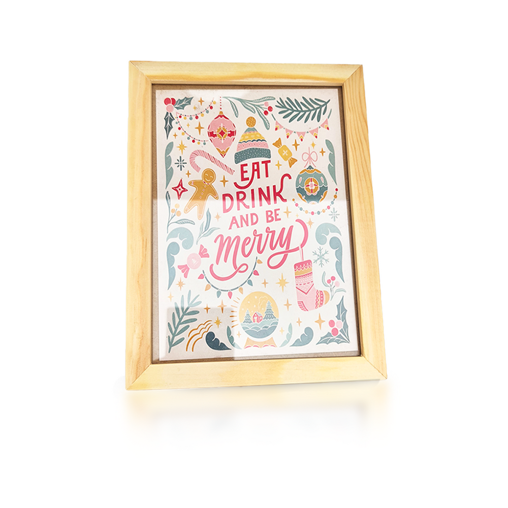 Eat drink and be merry frame