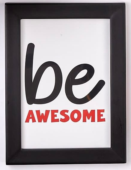 Be Awesome Productivity Frame – giftopiia