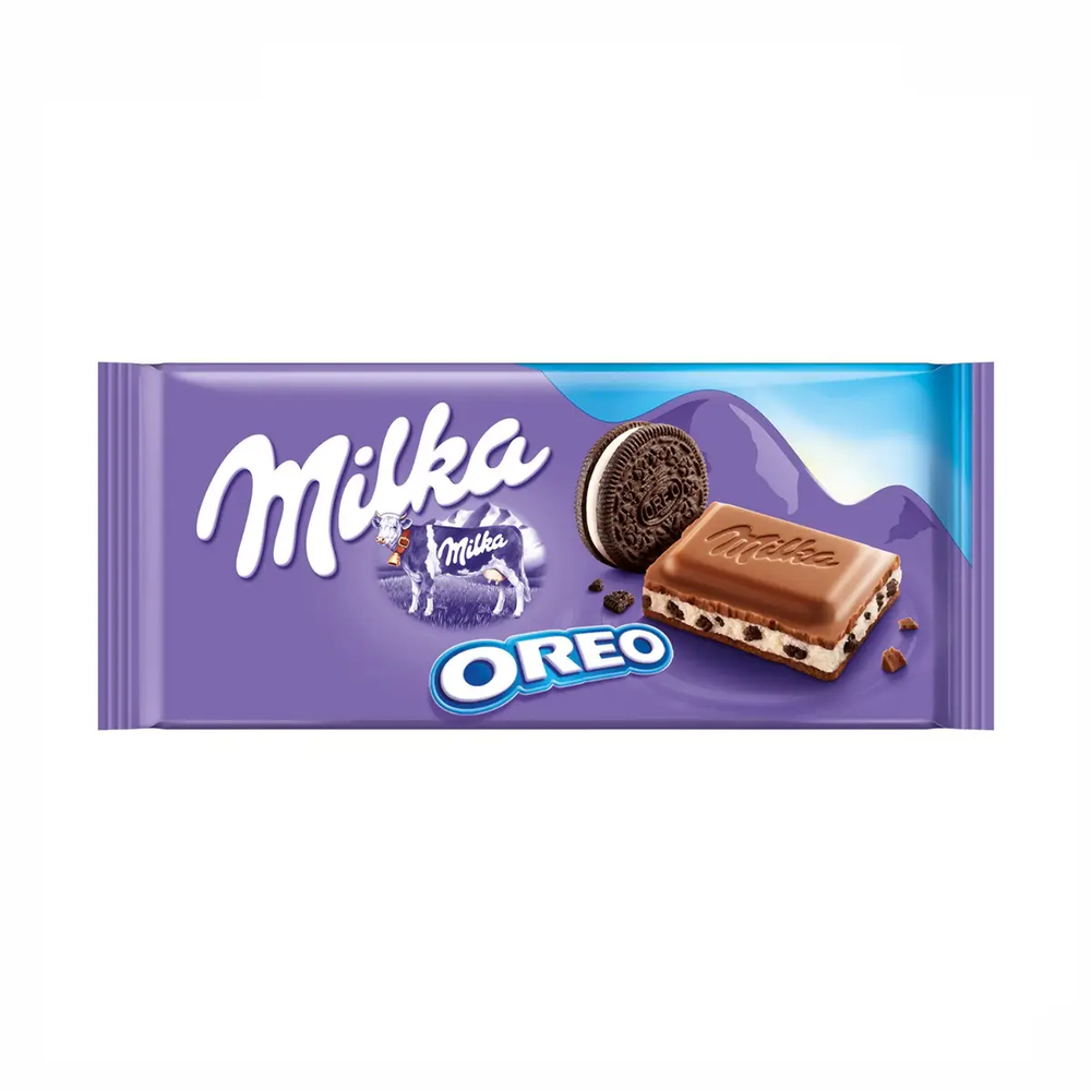 Milka-Oreo Chocolate Bar 100 Gram