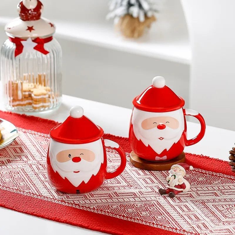Papa Noel Mug Red