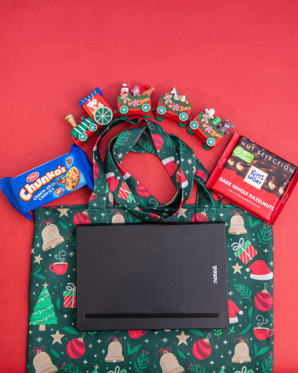 Ready Made Gifts- Jingle Journey Tote