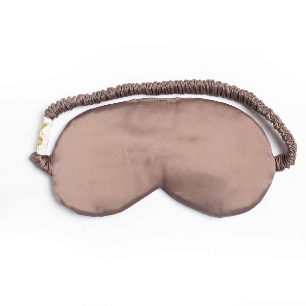 xo satin-sleeping mask nude