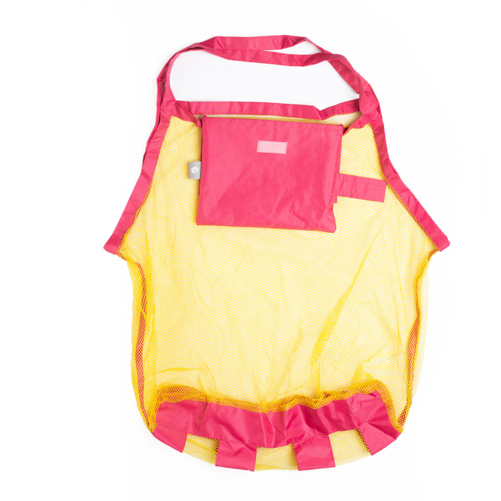 giftopiia- foldable Beach Bag Pink