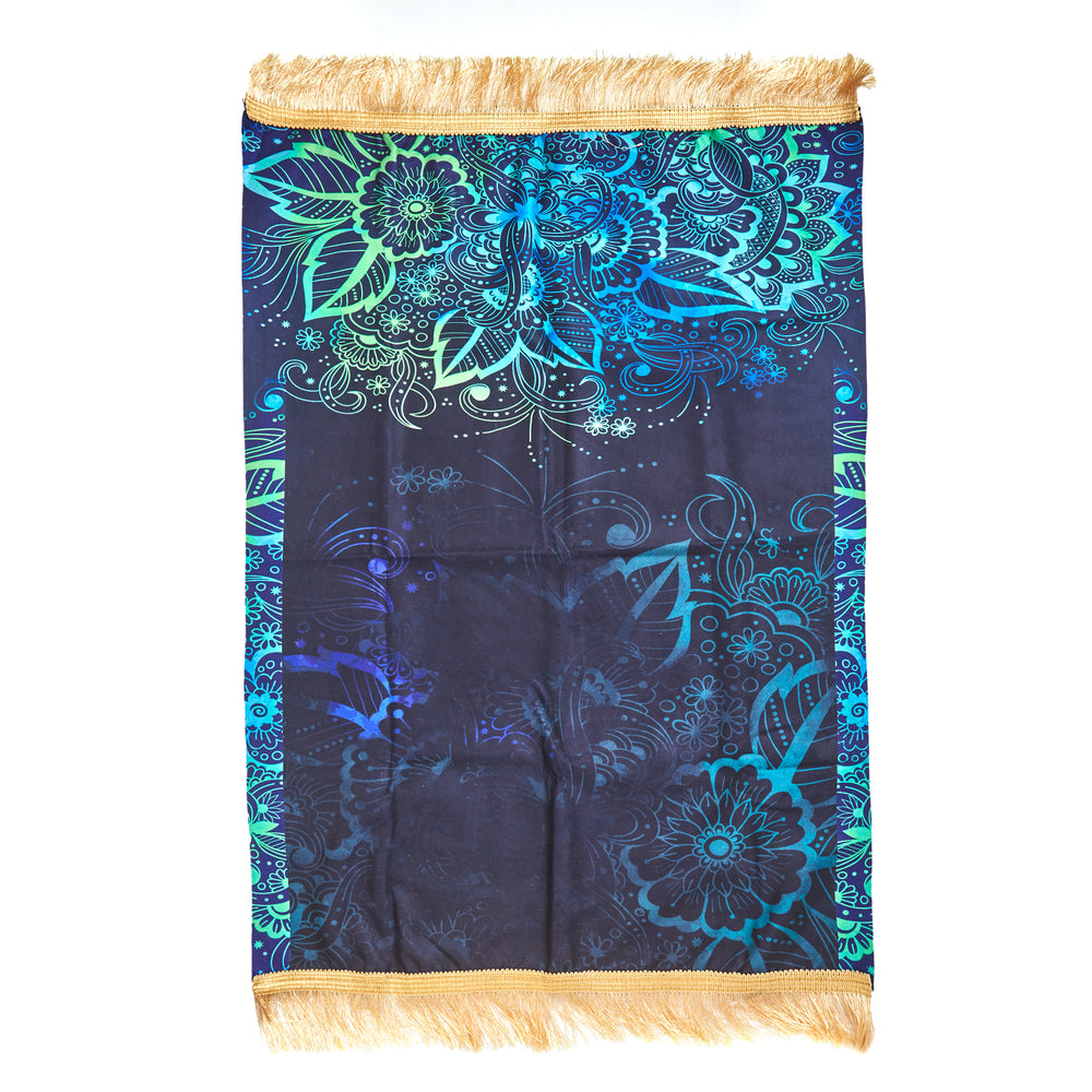 Blue Prayer Set with Mus'haf