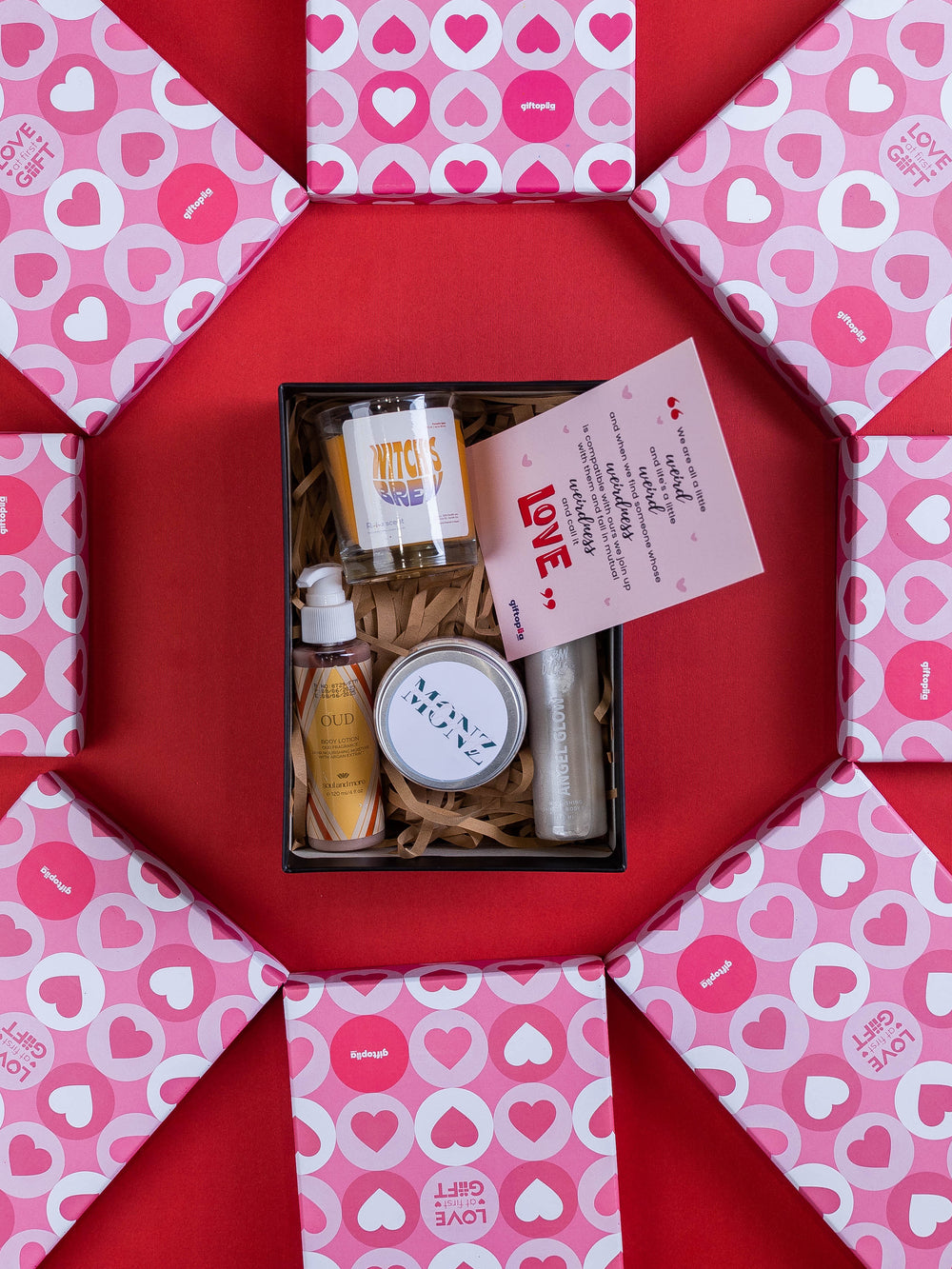 Ready Made Gifts-Rosy Dreams Elegance Box