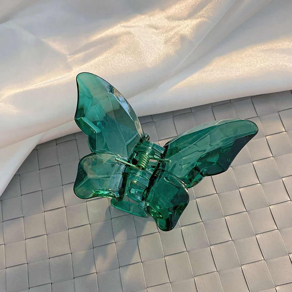 giftopiia-Mini Butterfly Hair Clip Green