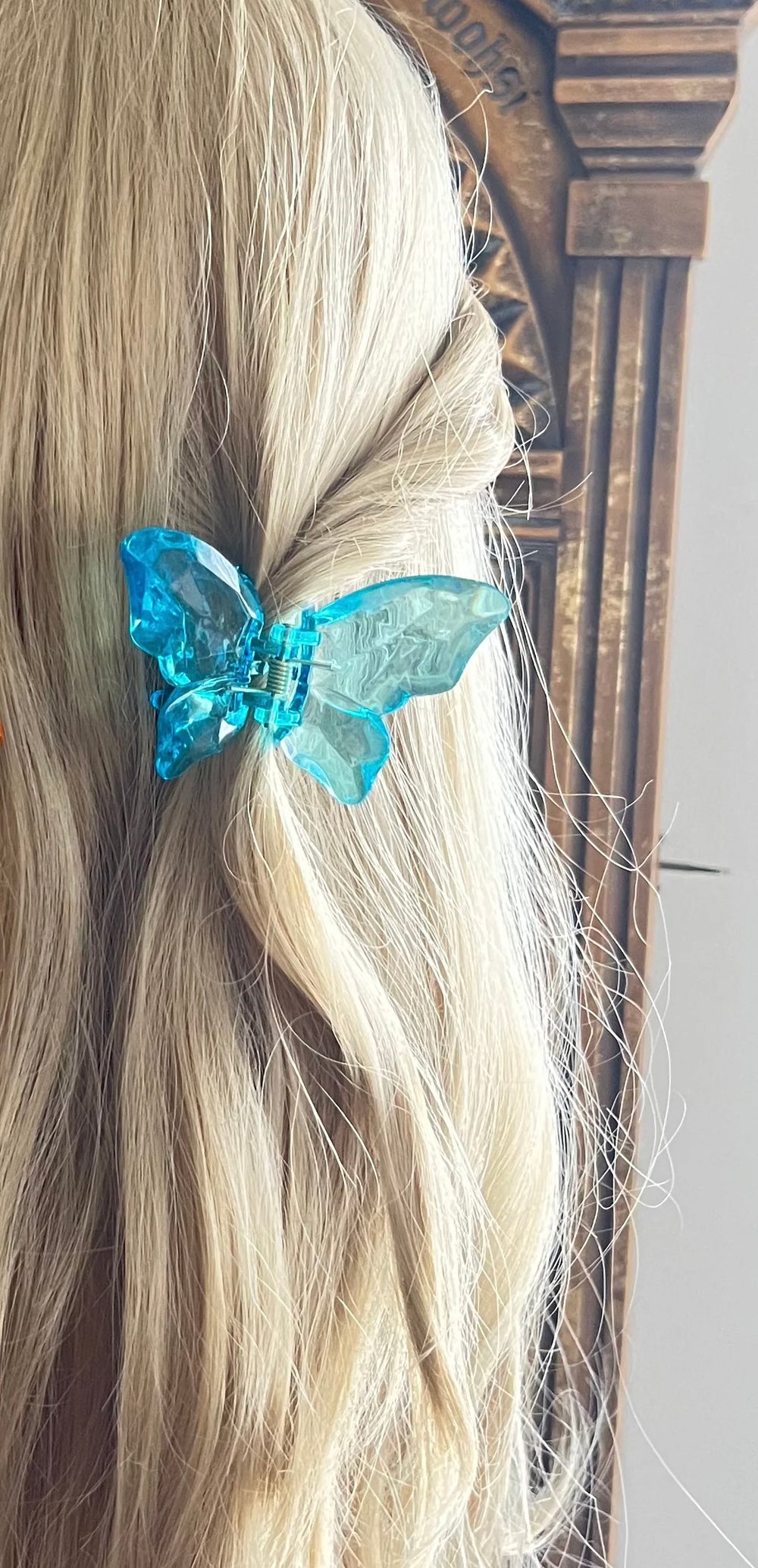 giftopiia-Butterfly Hair Clip Blue