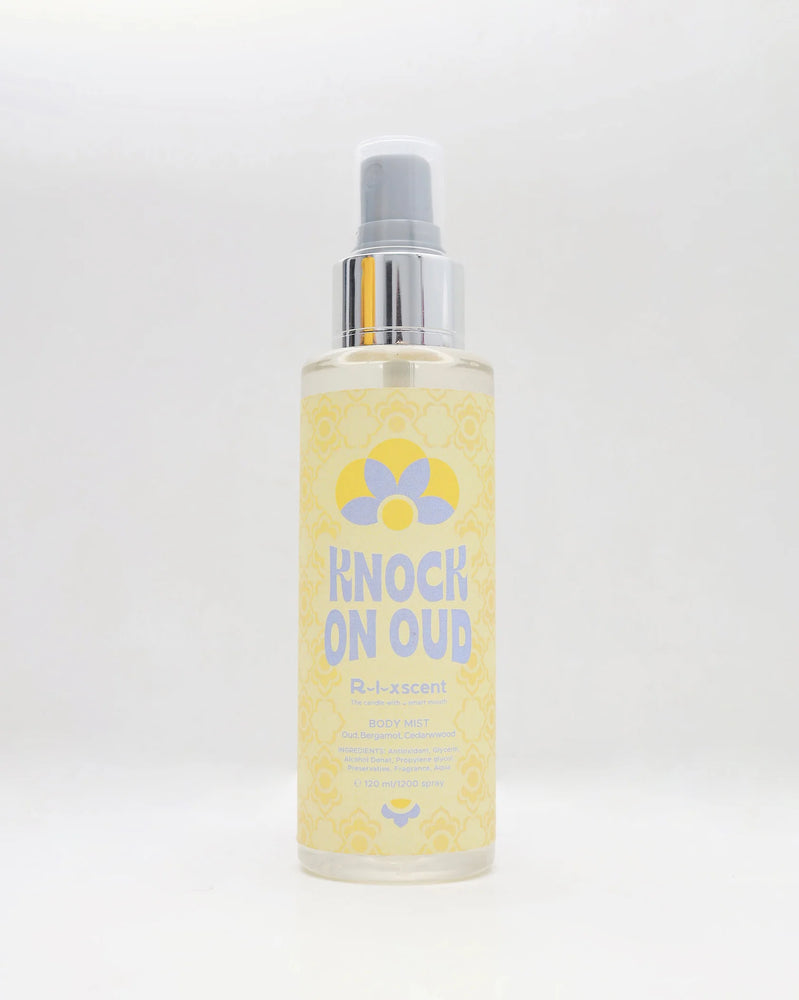 
            
                Load image into Gallery viewer, Relaxscent-Knock On Oud Body Mist
            
        
