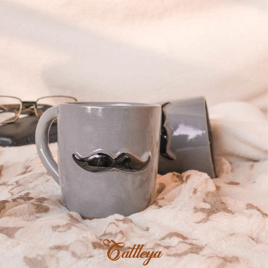 Cattleya-Moustache Mug