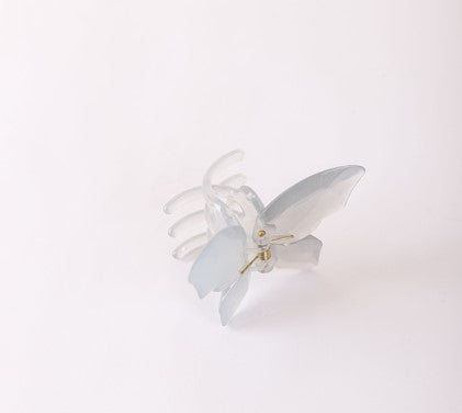 Butterfly Hair Clip Gray
