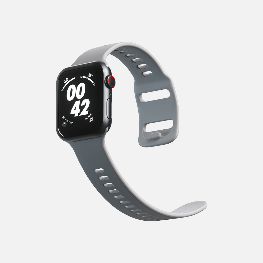 
                  
                    Ready Made Gifts-Hitch Sport Band For Apple Watch 'Grey' Size 42/44/45mm
                  
                