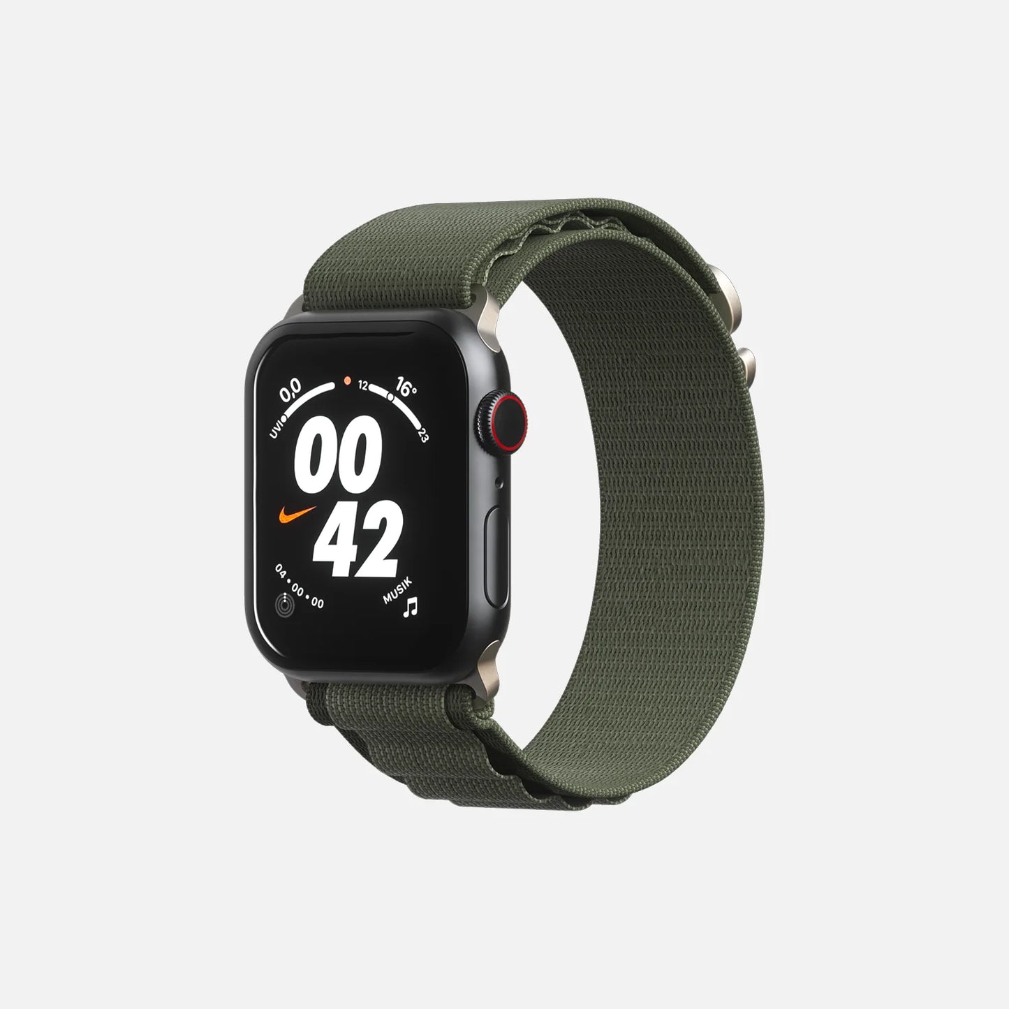 
                  
                    Hitch-Alpine Loop For Apple Watch 'Sage Green' 42/44/45/49
                  
                