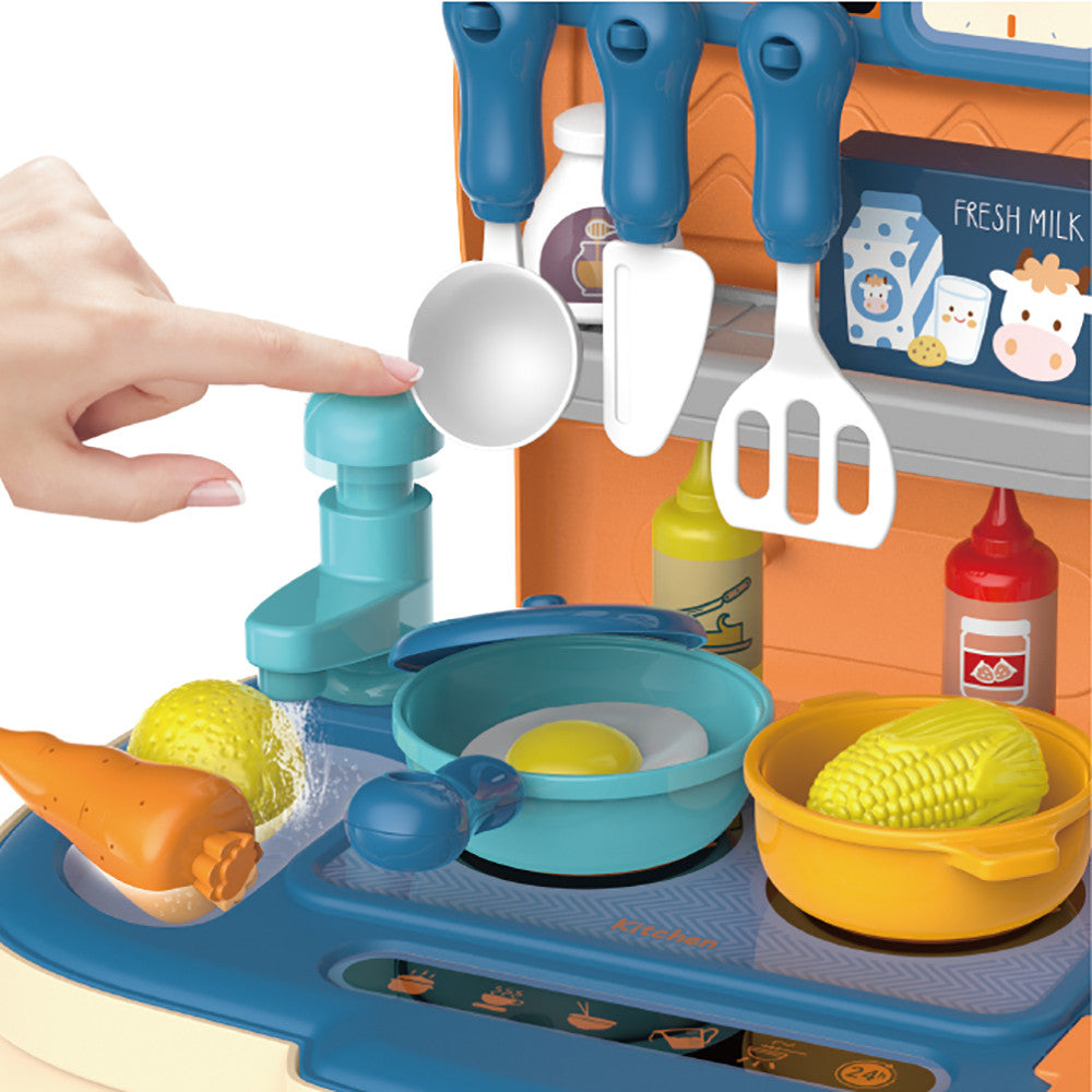 Ready Made Gifts-School Bag Kitchen Blue