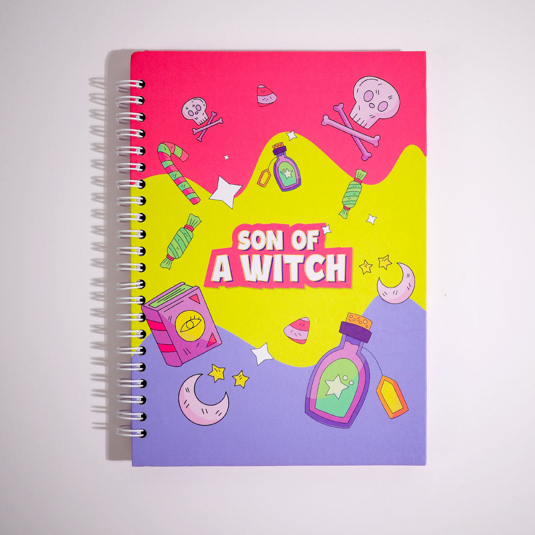 Ready Made Gifts-Roots Notebook Son Of A Witch – giftopiia
