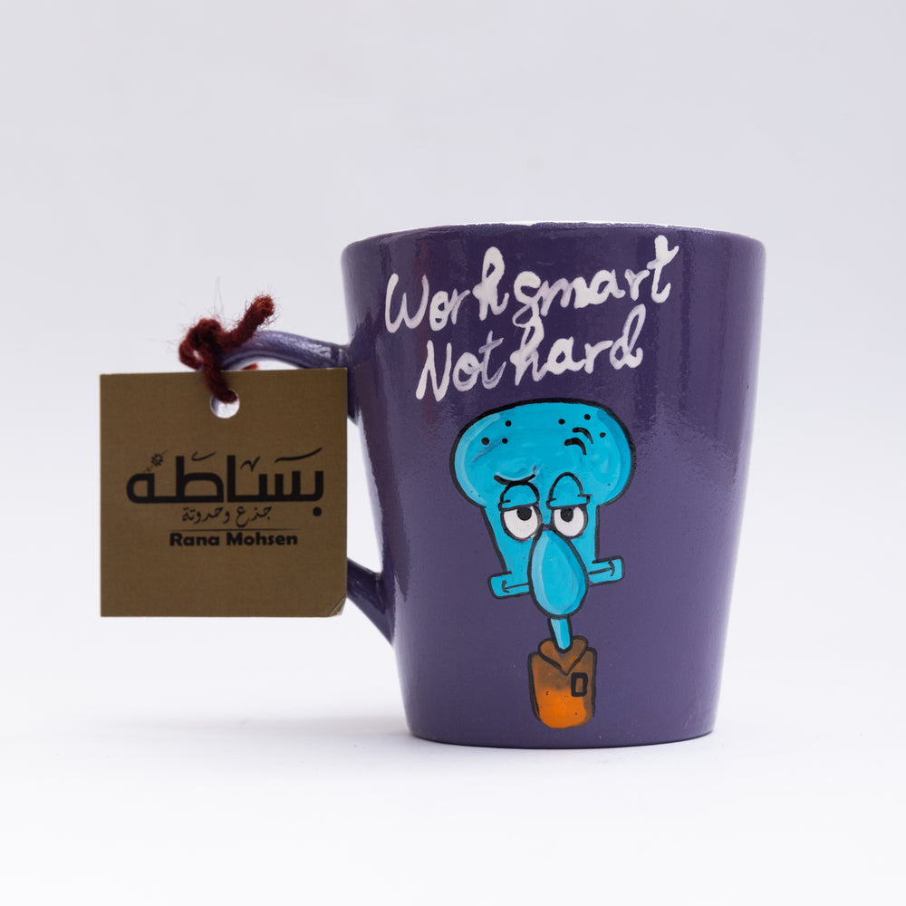 Basata-Work Smart Not Hard Mug