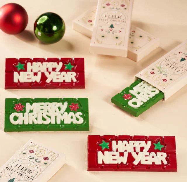 Fleur Chocolate-Belgian Chocolate Bar Happy New Year