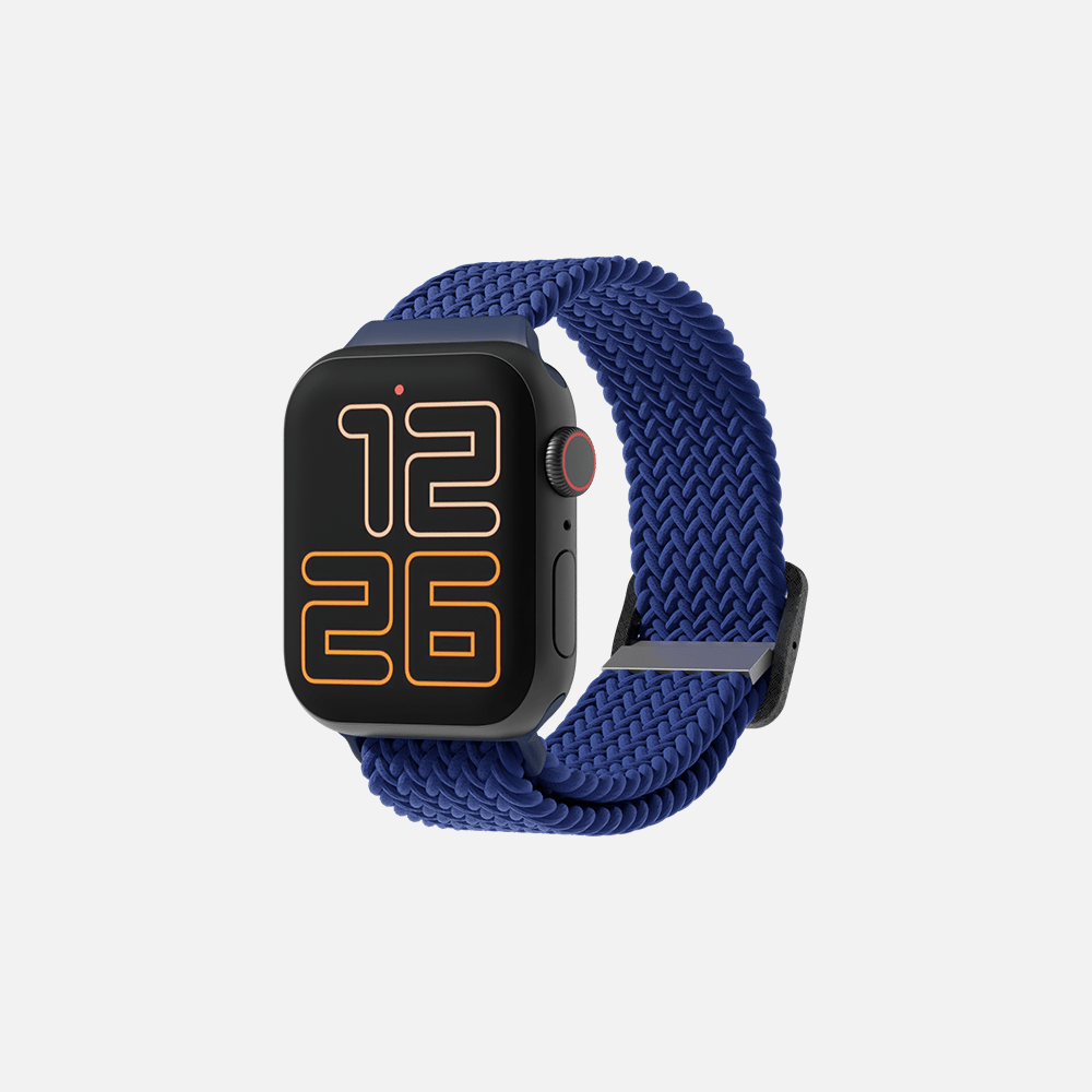 
                  
                    Hitch-Flexible Braided Solo Loop For Apple Watch 'Blue' Size 42:44
                  
                