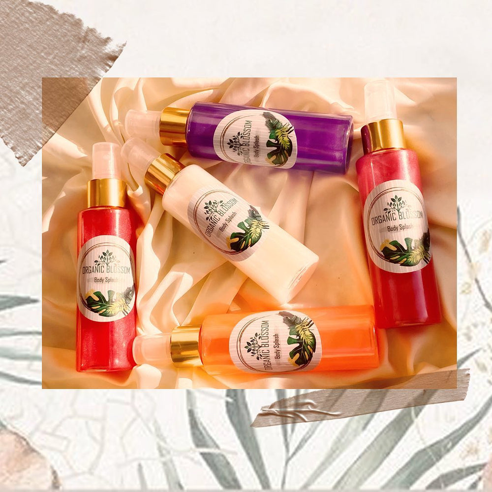 Organic Blossom-Strawberry Cheesecake Body Splash