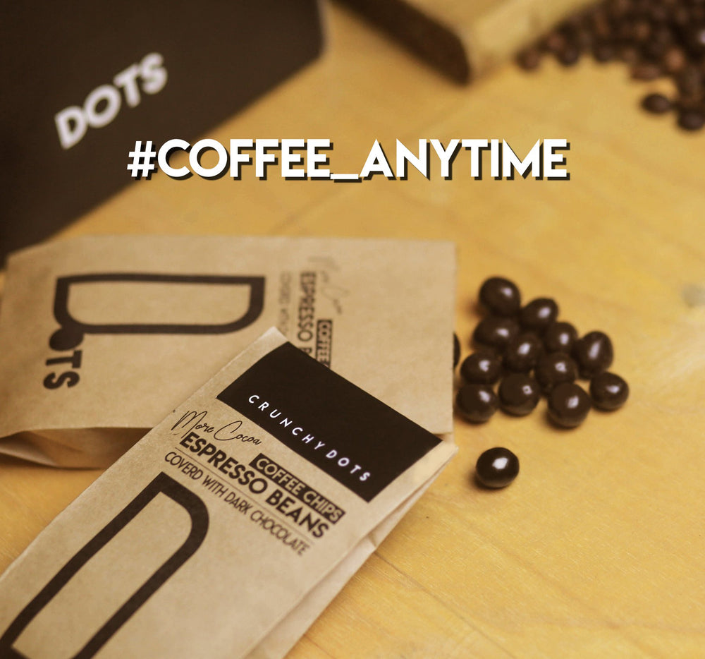 Dots-Dark Chocolate Espresso Beans 50 G