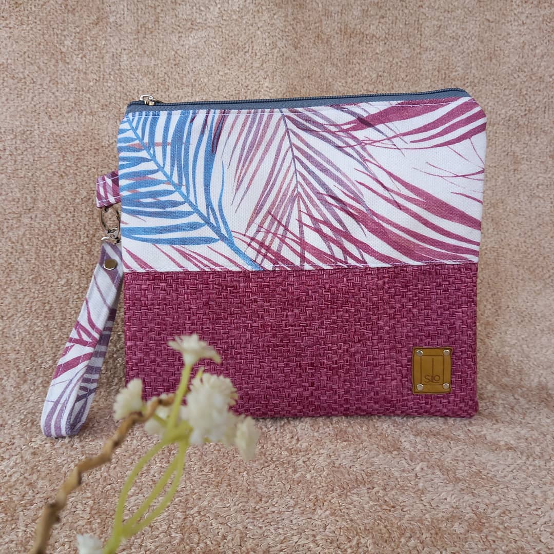 Silo-Clutch bag "pink"