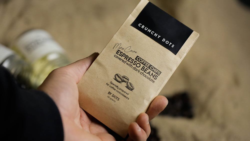 Dots-Dark Chocolate Espresso Beans 50 G