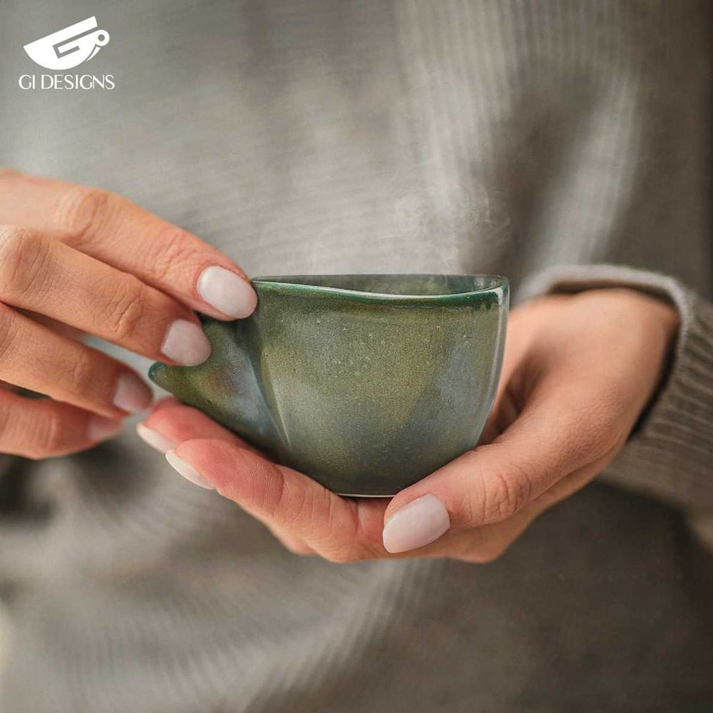 
                  
                    GI Design-V Iconic Mug "Olive"
                  
                