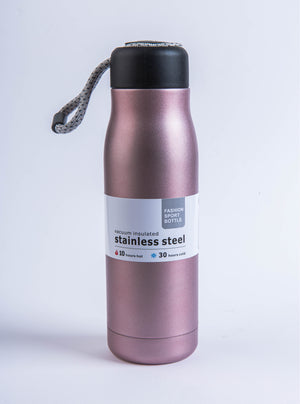 Stainless Steel Vacuum Insulated Bottle Pink 500ML