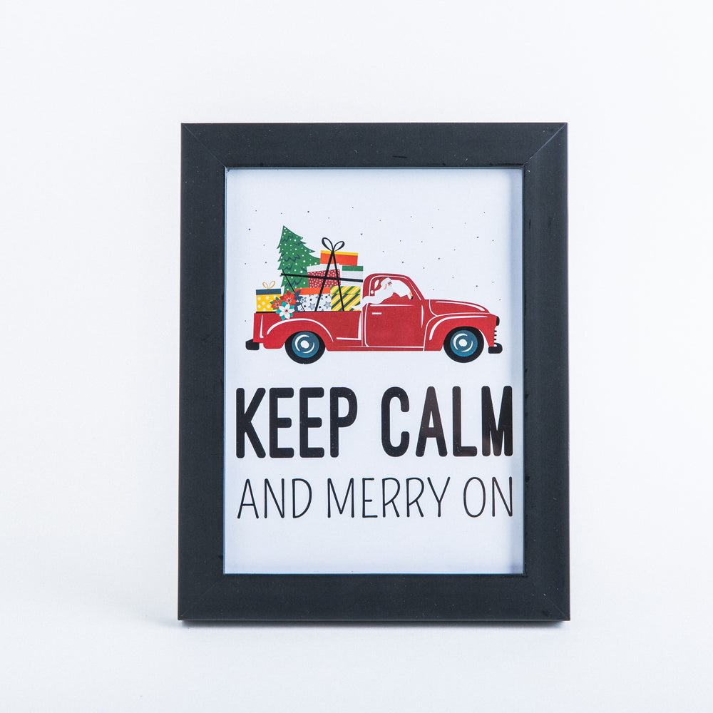 
            
                Load image into Gallery viewer, Design Avenue Frames-Keep Calm And Merry On
            
        