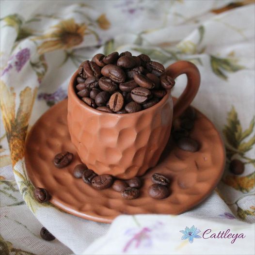 Cattleya-Caramel Rubble coffee cup