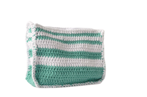 Strings-Striped pouch