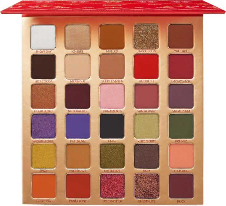 
            
                Load image into Gallery viewer, BH Cosmetics-Naughty Eyeshadow Palette Christmas Edition
            
        