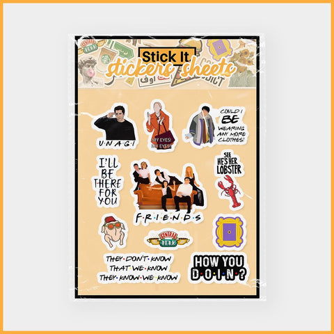 Stick It-F.R.I.E.N.D.S Sheet