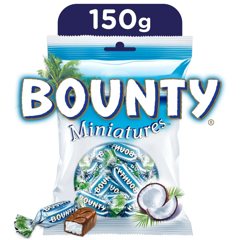 Bounty-Miniatures Milk Chocolate Mini Bars 150 G