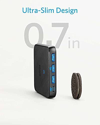 Anker-Power Port Atom III Slim 4 Ports Black