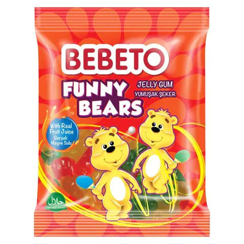 Bebeto-Funny Bears Jelly Candy 80g