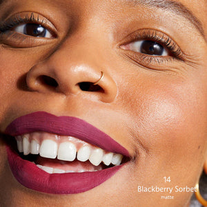 SEPHORA COLLECTION-CREAM LIP STAIN LIQUID LIPSTICK 'Blackberry Sorbet'