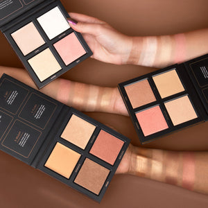 HUDA BEAUTY-3D CREAM AND POWDER HIGHLIGHTER PALETTE
