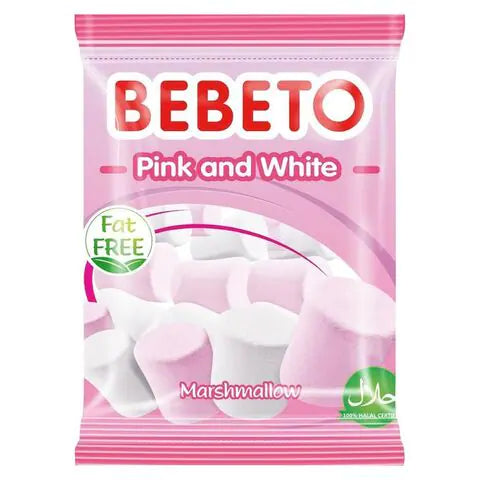 Bebeto-Marshmallow 'Pink&White' 135g