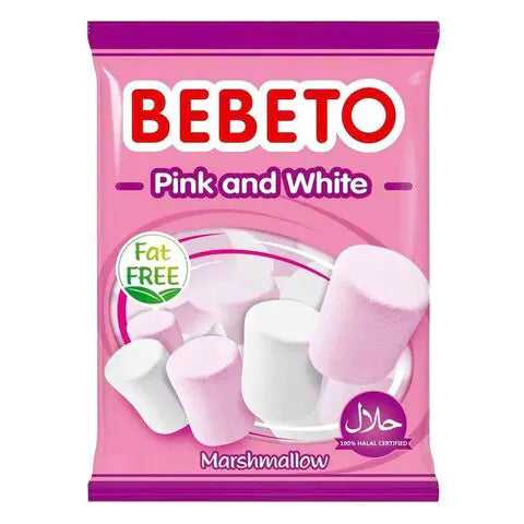 Bebeto-Marshmallow 'Pink&White' 60g