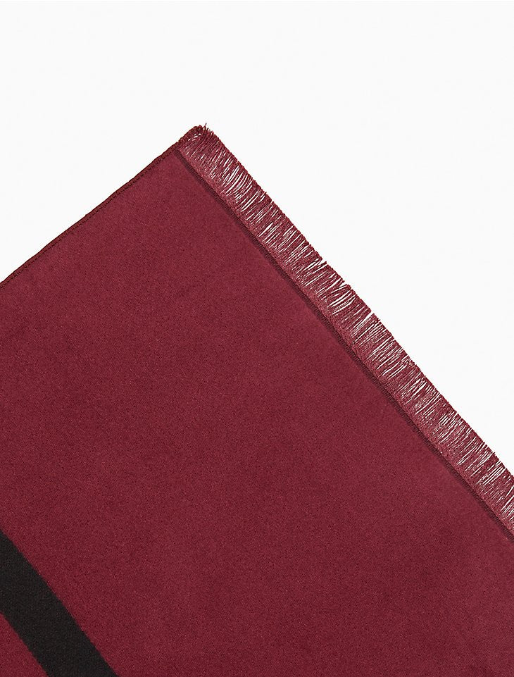 Calvin Klein-CK Logo Woven Scarf