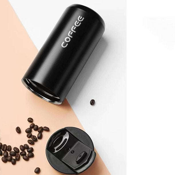 Insulated Vacuum Coffee Cup “Black"