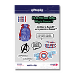 Stickers Sheet-Marvel