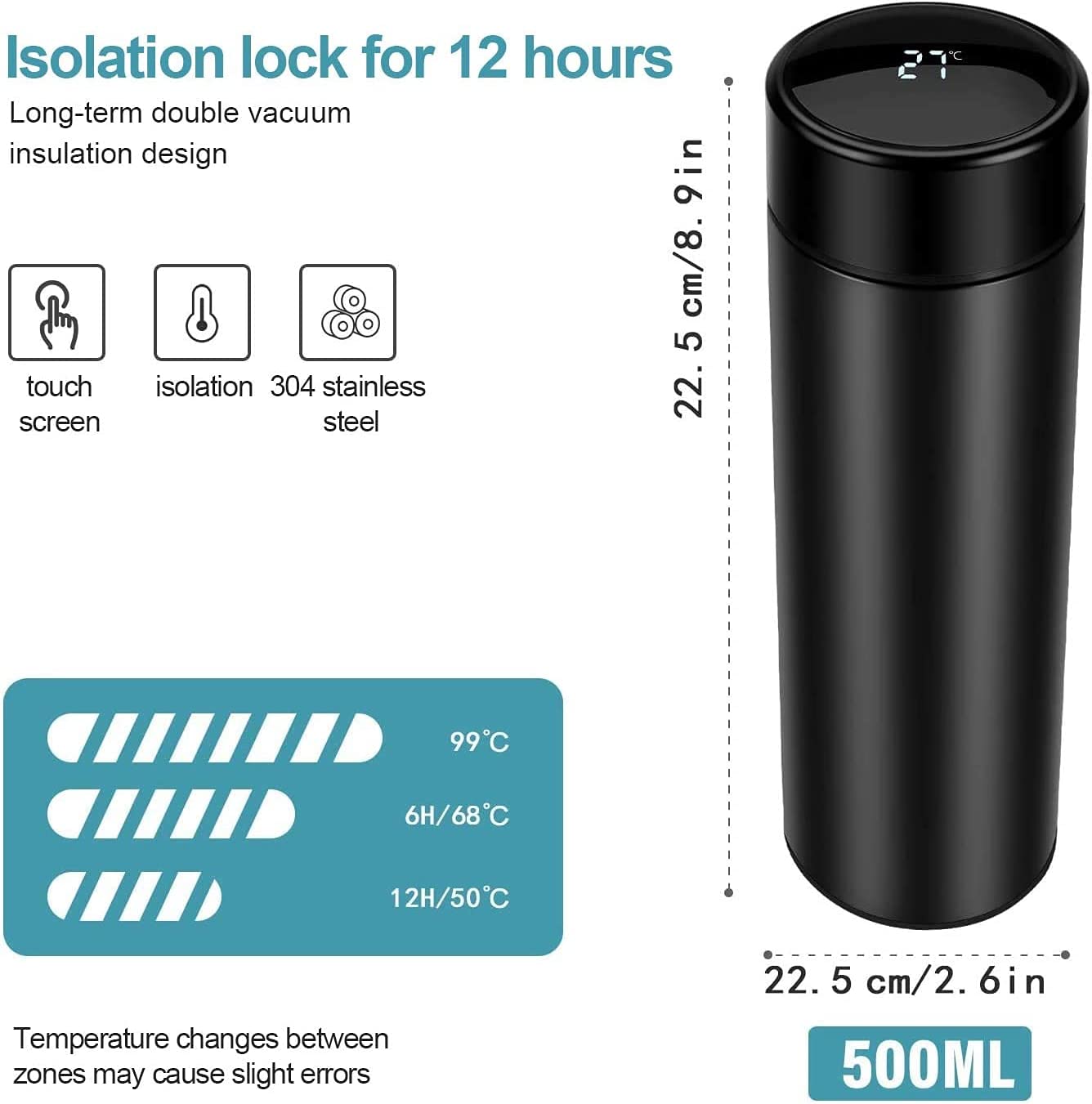 
                  
                    Smart Thermos Cup with LCD Temperature Display Screen
                  
                