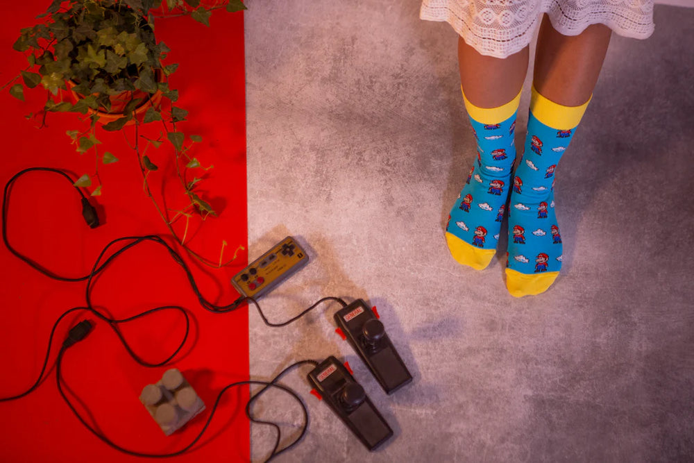 Unisox-Crew Socks "Mario"