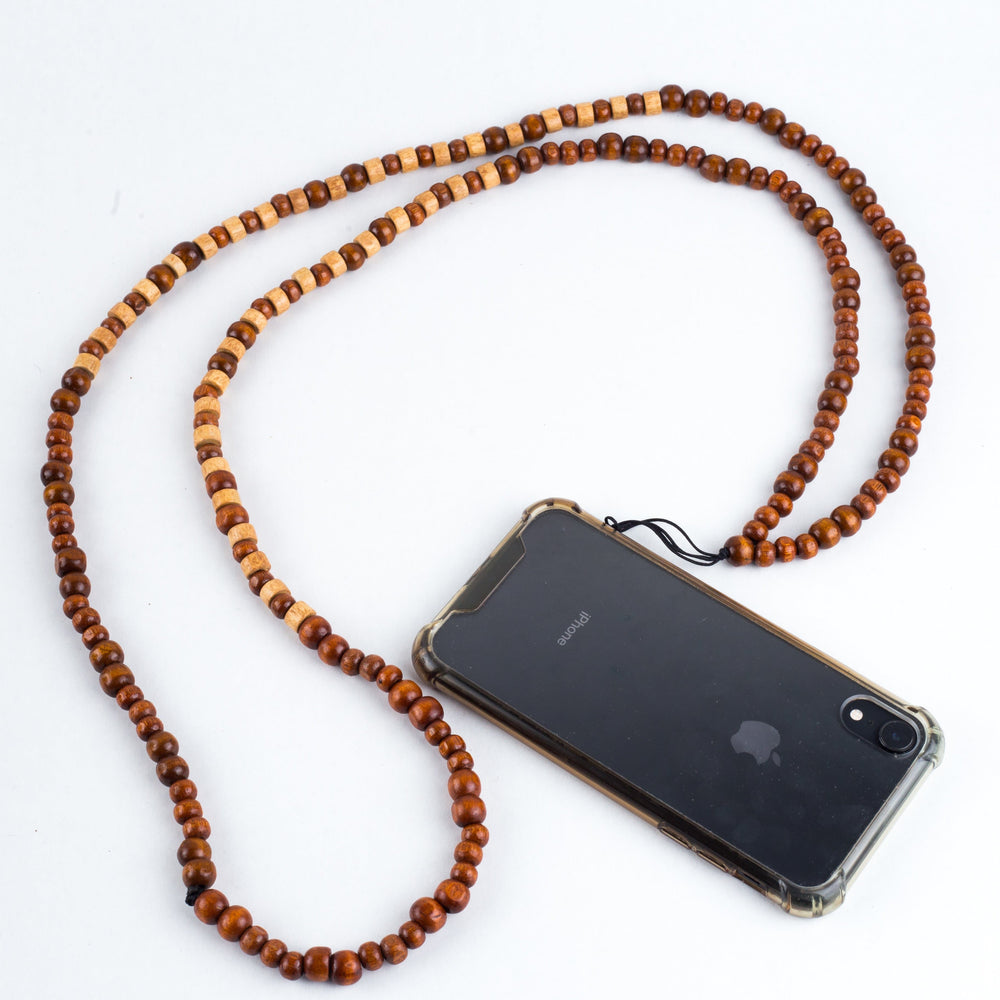 
            
                Load image into Gallery viewer, Chaine- Mobile Hanger &amp;quot;Wooden Beads&amp;quot;
            
        