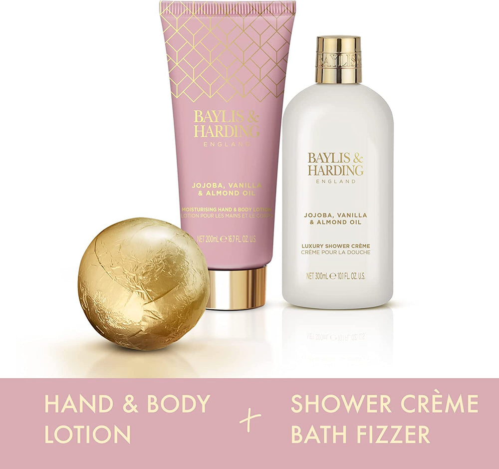 Baylis & Harding-Jojoba, Vanilla & Almond Oil Luxury Bathing Gift Set