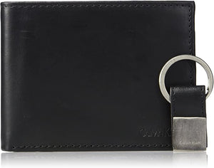 
            
                Load image into Gallery viewer, Calvin Klein-Men&amp;#39;s Leather Wallet &amp;amp; Key Chain
            
        