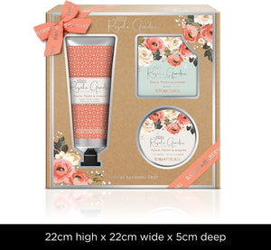 Baylis & Harding-Royale Garden Peach, Peony & Jasmine Luxury Trio Gift Set