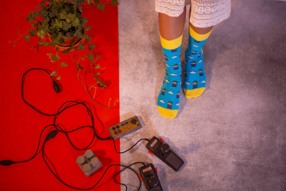 Unisox-Crew Socks "Luigi"